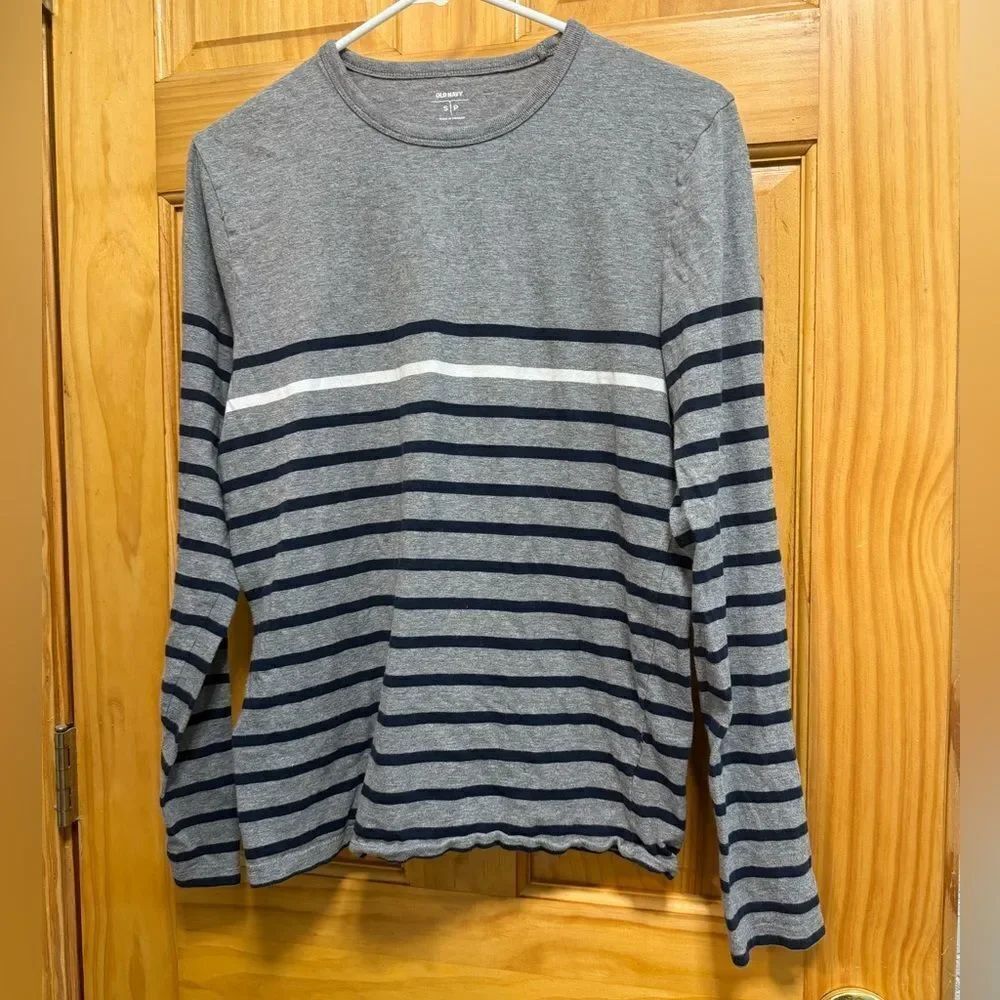 Old Navy size S basic striped blouse